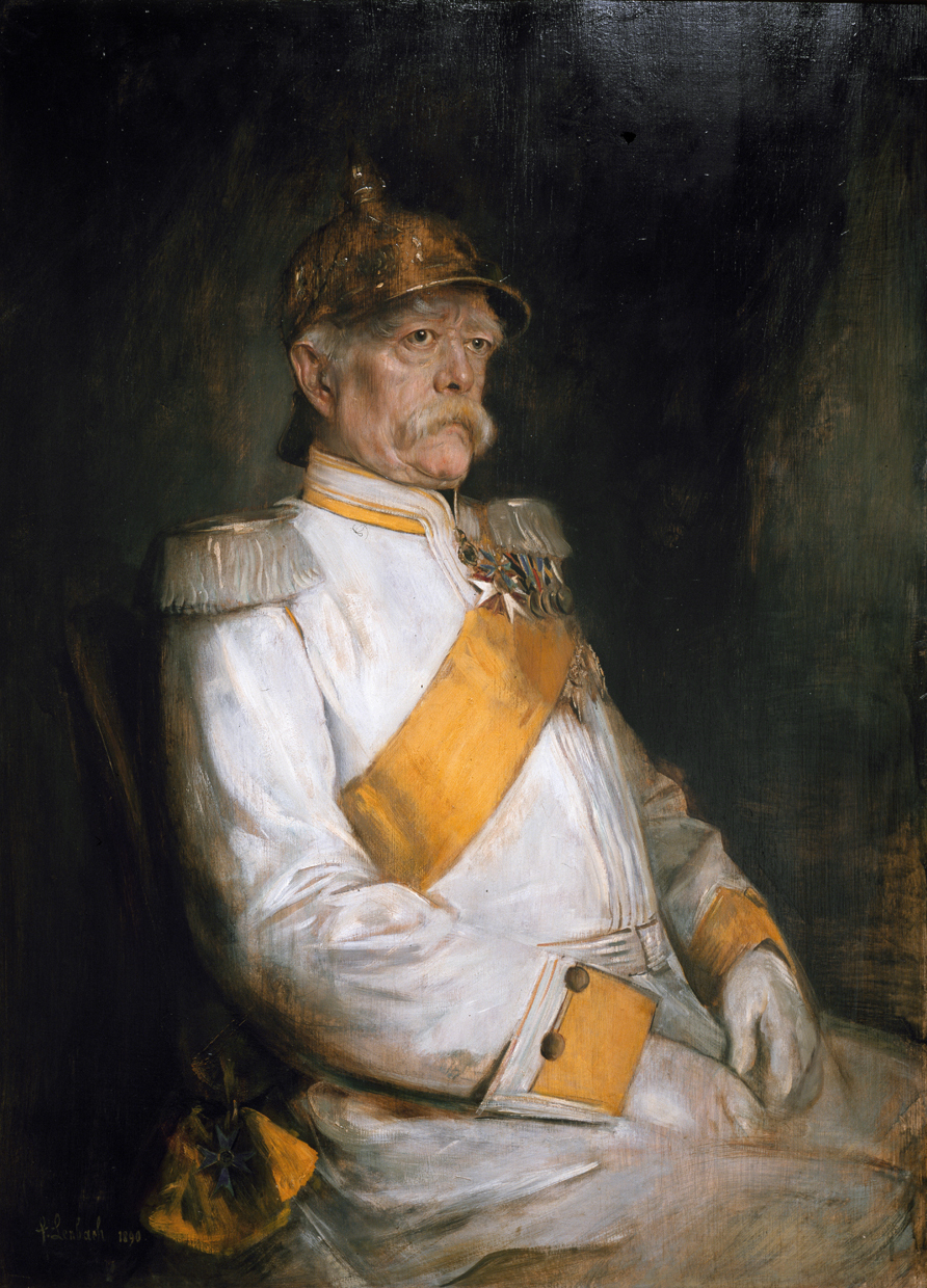 Franz von Lenbach Portrait of Otto Eduard Leopold von Bismarck