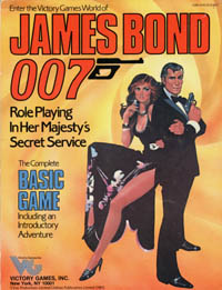 James Bond 007 role-playing cover